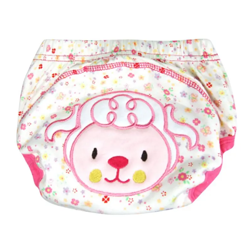 Мягкие детские тканевые подгузники для новорожденных, детские спортивные штаны для унитаза, непромокаемые трусики-шорты - Цвет: C