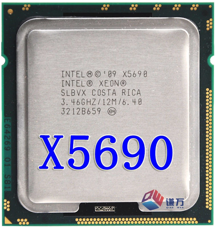 good cpu lntel X5690 CPU Processor Six-Core(3.46Ghz /L3=12M/130W) Socket LGA 1366 Desktop CPU (working 100% Free Shipping) top processor