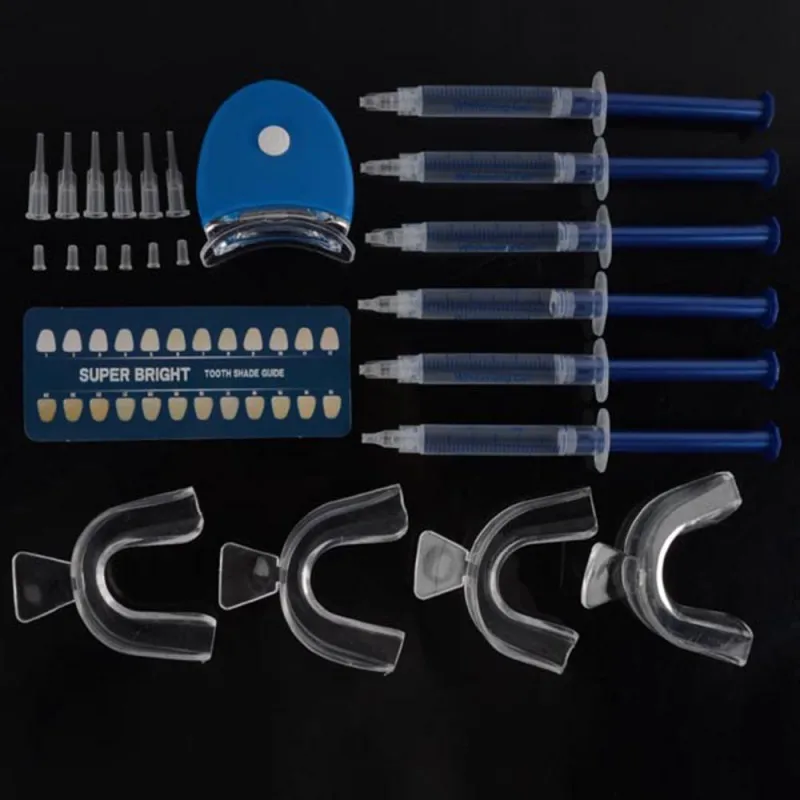 

Teeth Whitening Kit Care Oral Hygiene Tooth Whitener Bleaching Teeth With 44% Carbamide Peroxide Cleaning Serum Removes