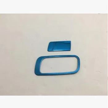 

Brand New For Honda Accord 2018 2PCS Blue Titanium Stainless Steel Car Vice Driving Glove Box Cover Trim Car Styling Accessories