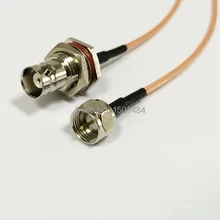 BNC Женский Jack Разъем переключатель F штекер конвертер RG316 быстрая 15 см " адаптер