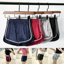 Новые женские леди с высокой талией эластичные шорты тонкие повседневные для лета Спорт пляж бег 19ing