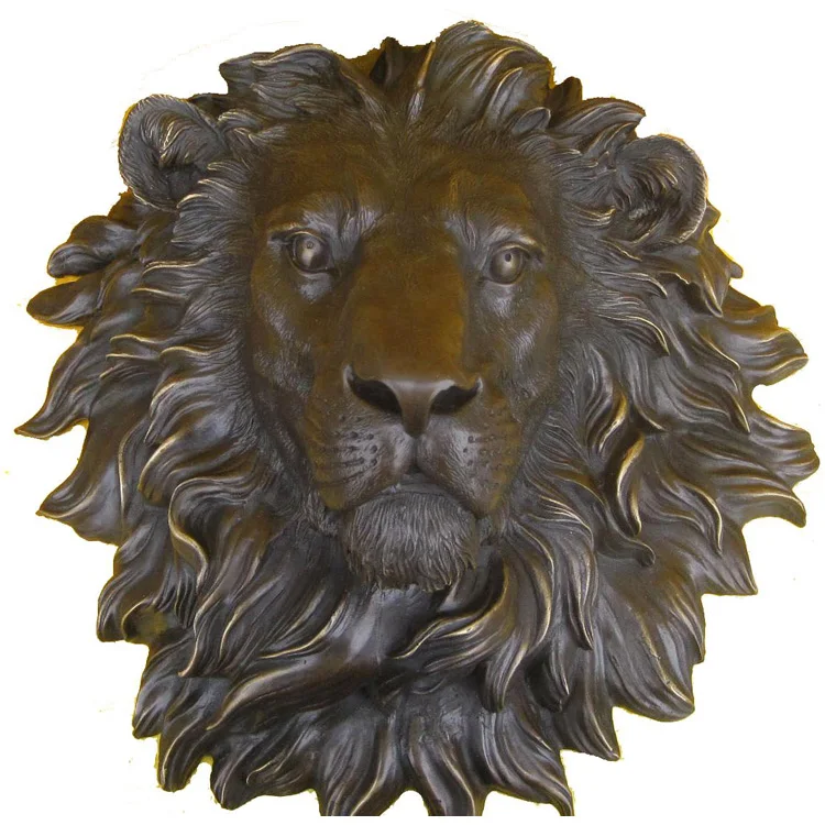 stickers cutting dies Copper crafts large copper lion lion head
