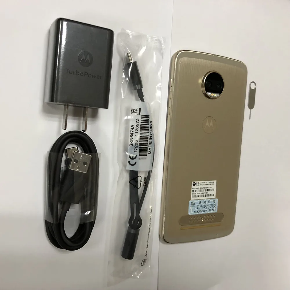 Motorola MOTO Z2 телефон 4 Гб + 64 ГБ экран 5 дюйма Snapdragon 835 Android 8 0 сканер отпечатка
