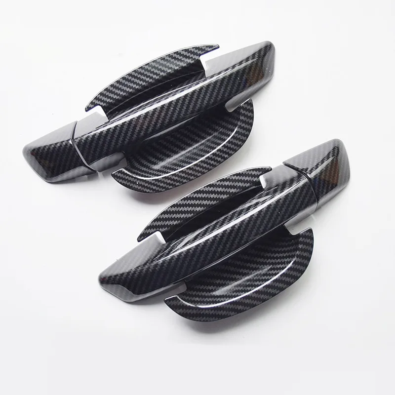 

Carbon Fiber Printed Car Door Handle Cover Door Bowl Sticker for Volkswagen Passat 2011 2012 2013 2014 2015 2016 2017 Trim