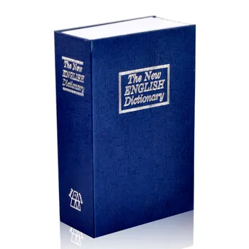 

Steel Safe Dictionary Hidden Security Secret Coffer Strongbox Key Lock Safety Box Money Jewelry Storage Case