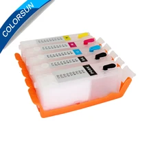1set Refillable ink cartridge PGI570 CLI571 For Canon PGI-570 CLI-571 PGI-570XL CLI-571XL for Canon PIXMA MG5750 MG5751 MG5752 1set Refillable ink cartridge PGI570 CLI571 For Canon PGI-570 CLI-571 PGI-570XL CLI-571XL for Canon PIXMA MG5750 MG5751 MG5752