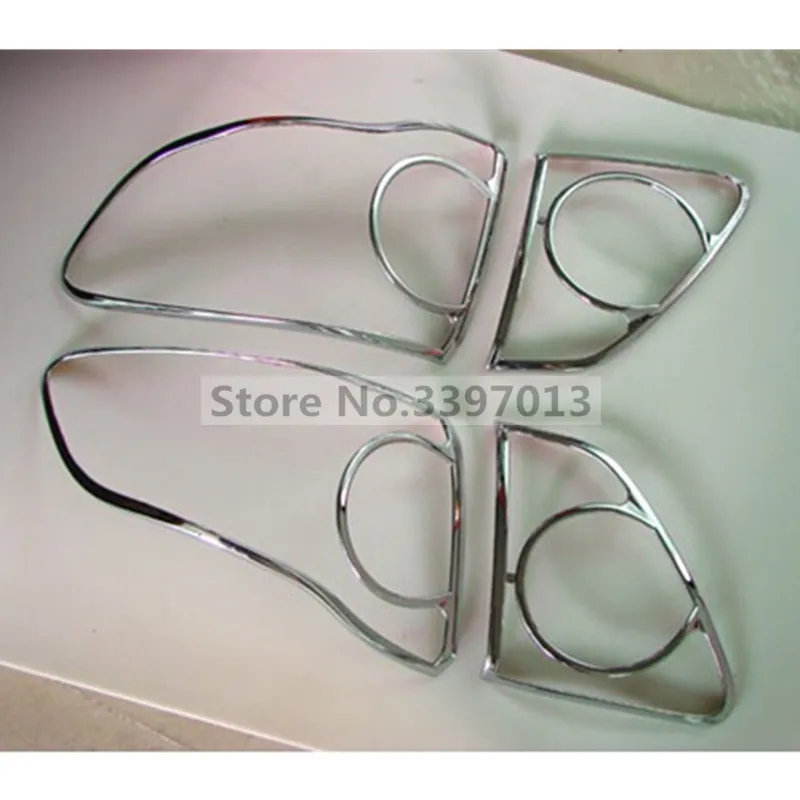 Car Labeling Lamp Cover Rear Light Bezel Part Of ABS Adjustment For Toyota corolla 2008 2009 2010 Car styling