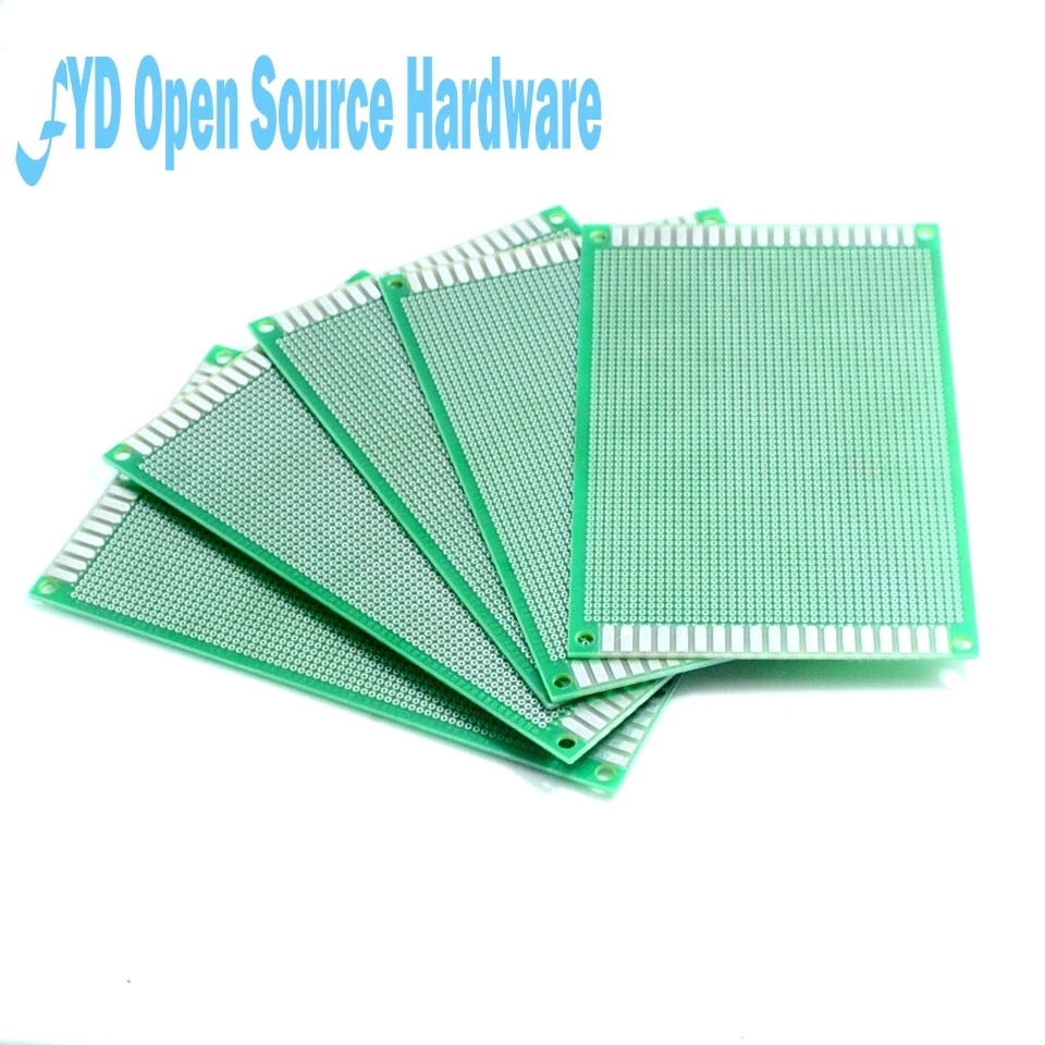 9X15CM 1.6mm thick 2.0mm spacing universal sided HASL PCB Universal board for DIY 5pcs/lot | Электронные компоненты и