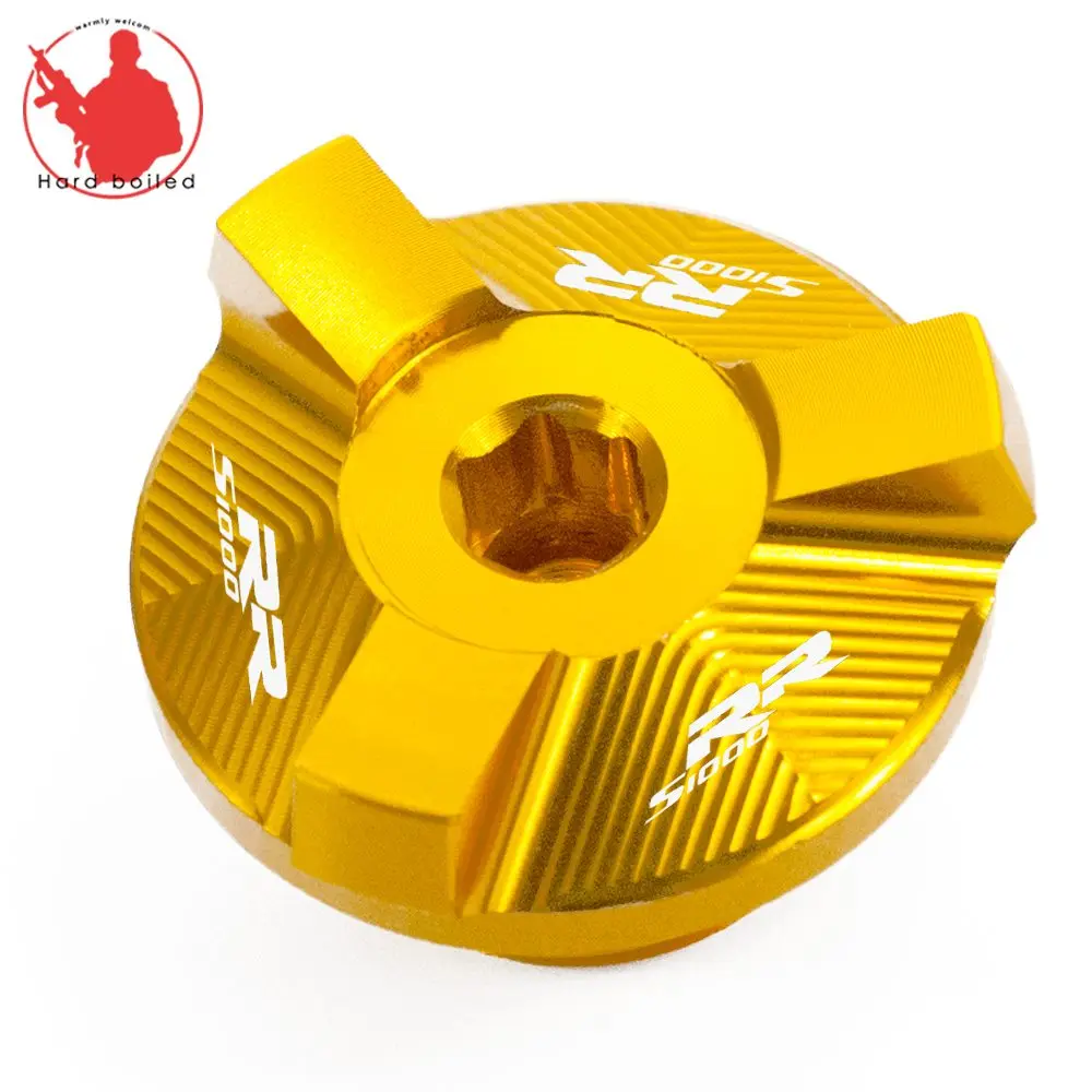 For BMW S1000RR 2009-2018 S1000XR 2015-2018 S1000R 2014-2016 2017 2018 Motorcycle Engine Magnetic Oil Filler plug cup screw (3)_Jc
