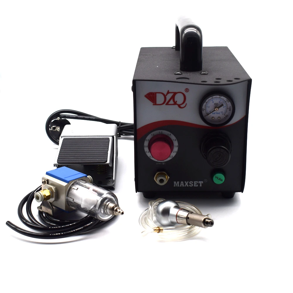 

220V Pneumatic Engraving Machine Single Ended Impact Graver Jewelry Engraver