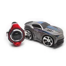 Mini 4 Каналы RC автомобиль с смарт-часы голосовое Управление дистанционного Управление машинка на радиоуправлении RC игрушки для детей