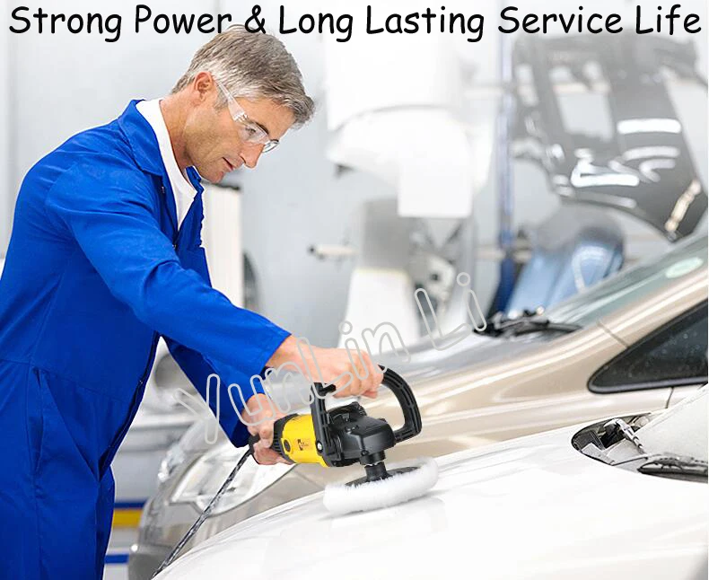 220 В DIY Автомобильный полировальный станок воском машина царапинам Ремонт Автомобиля красота MGN-P1