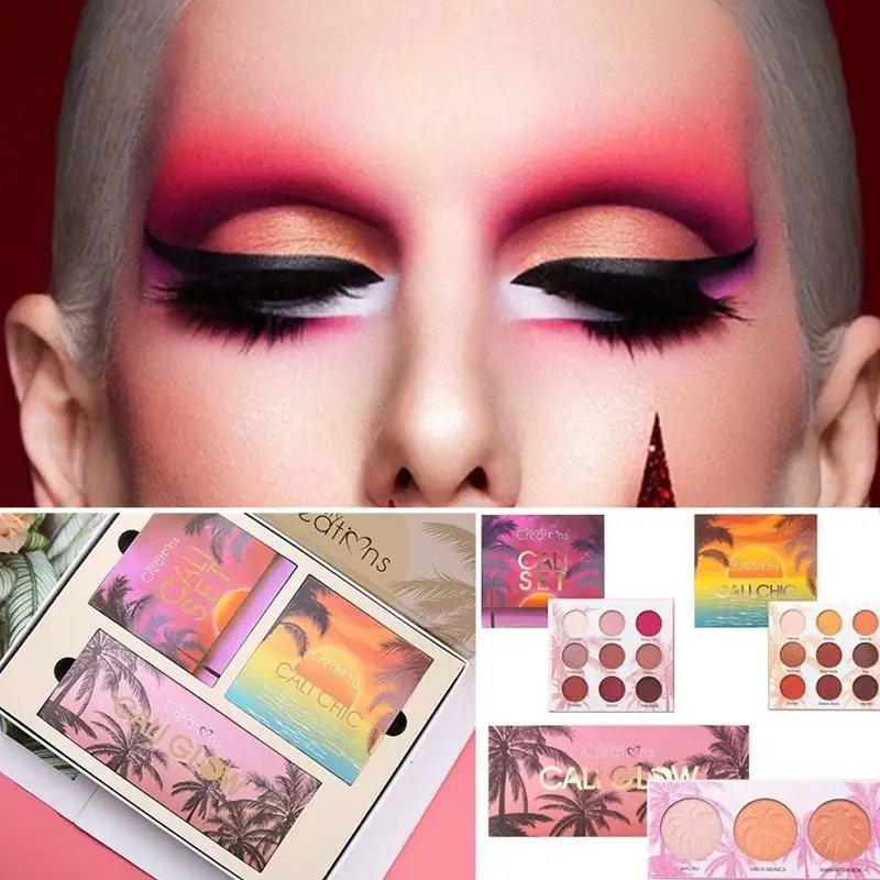 

Coconut Island Summer 3In1 Eyeshadow Set Waterproof Glitter Shimmer Eyeshadow Palette