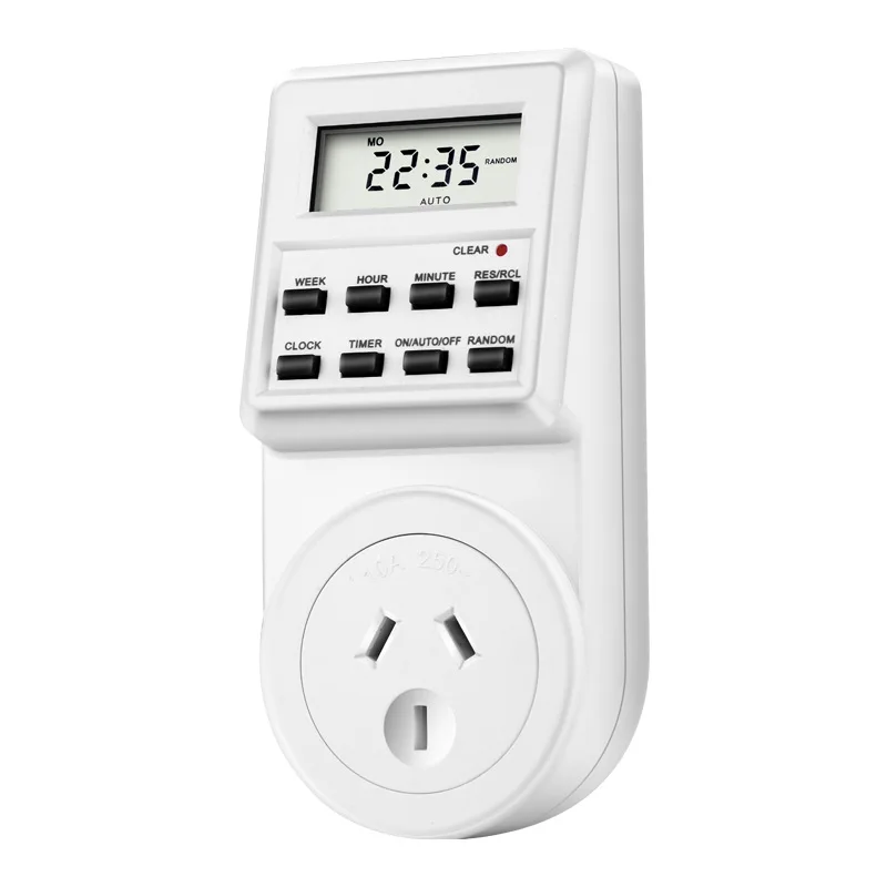 

Australia standard 2018 new hot-selling intelligent time power socket timer switch