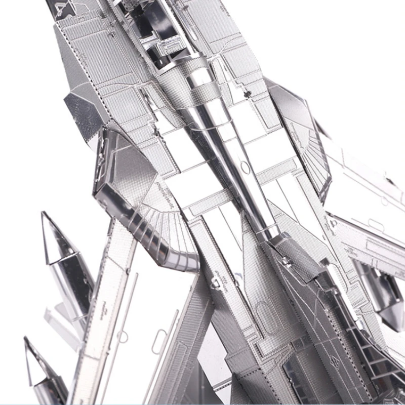 Piececool 3D металлическая головоломка Tornado Fighter Jets Battleplane модельные наборы DIY сборка