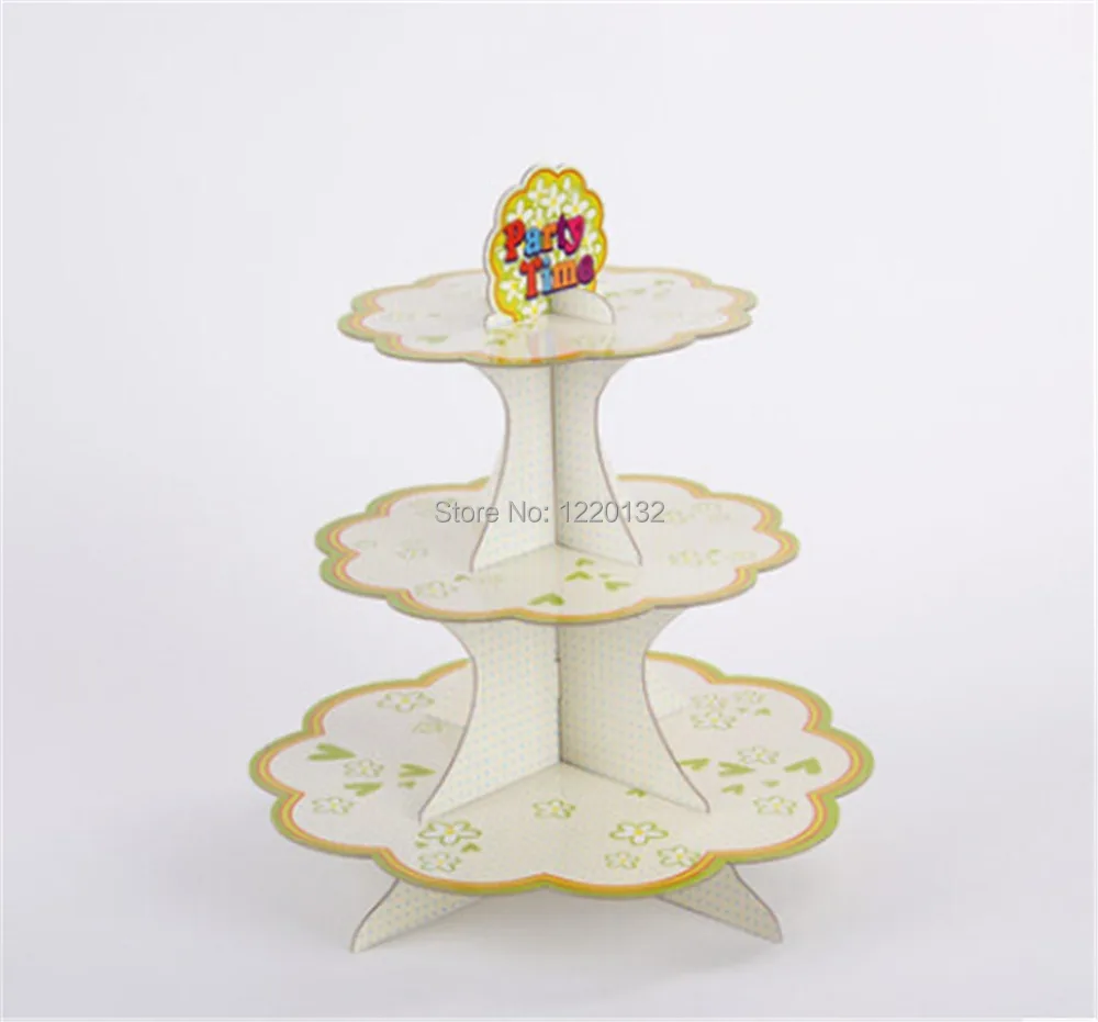 Eco friendly and durable paper cup cake stand,Pastry & fruit plate
