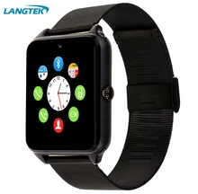 Langtek Smart Watch GT08 Bluetooth Connectivity for iPhone Android Phone Smart Electronics with Sim Card Smartwatch Phone