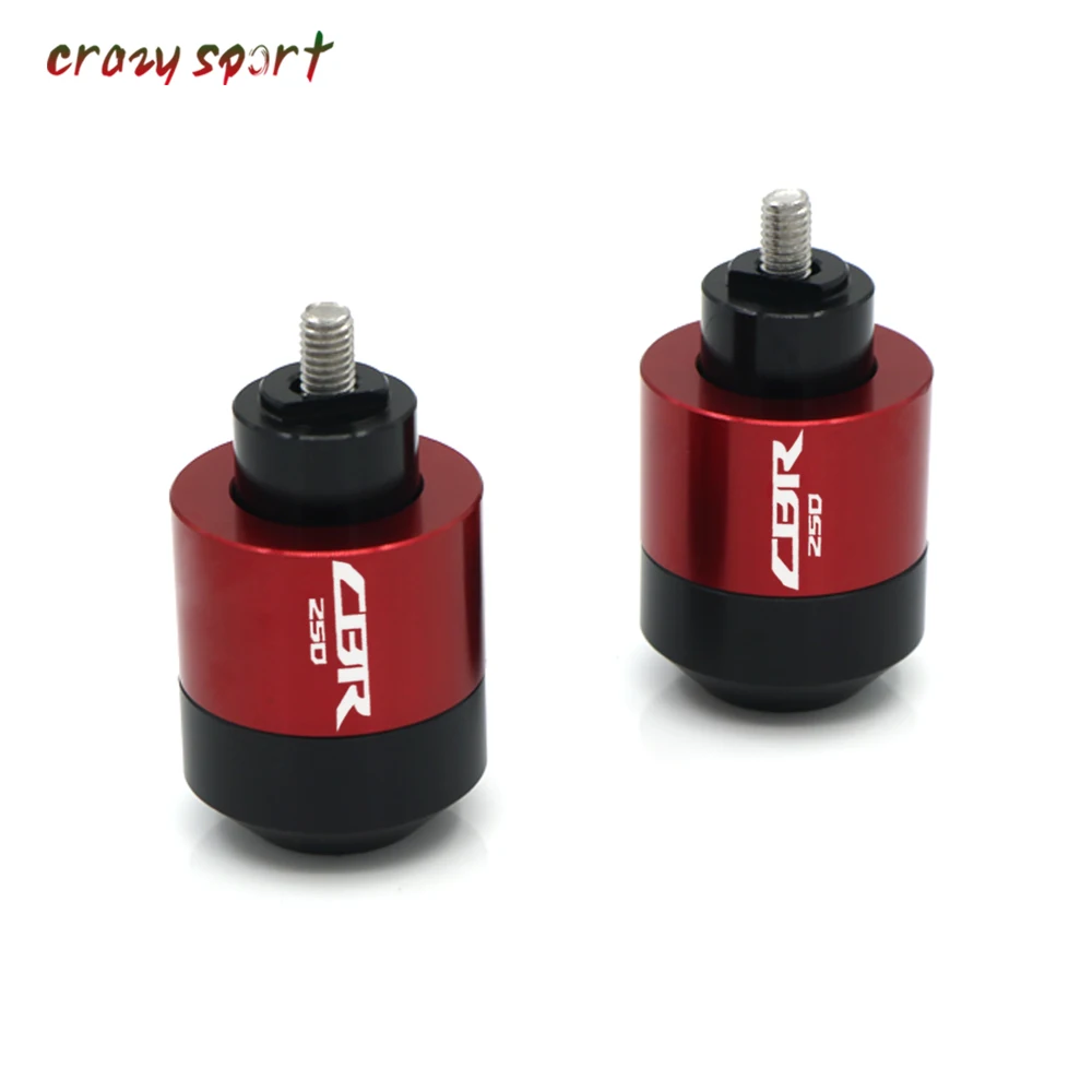 

Handlebar Grips Bar Ends Hand Grip plug Slider End Caps For HONDA CBR250R MC19 CBR250RR MC22 CBR 250RR Motorcycle Accessories