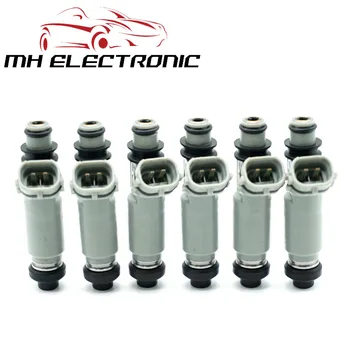 

MH Electronic 6pcs/lot 23209-15040 23250-15040 Fuel Injector For Soluna Corolla Sprinter LVN Levin Trueno Spacio Sprinter Carib