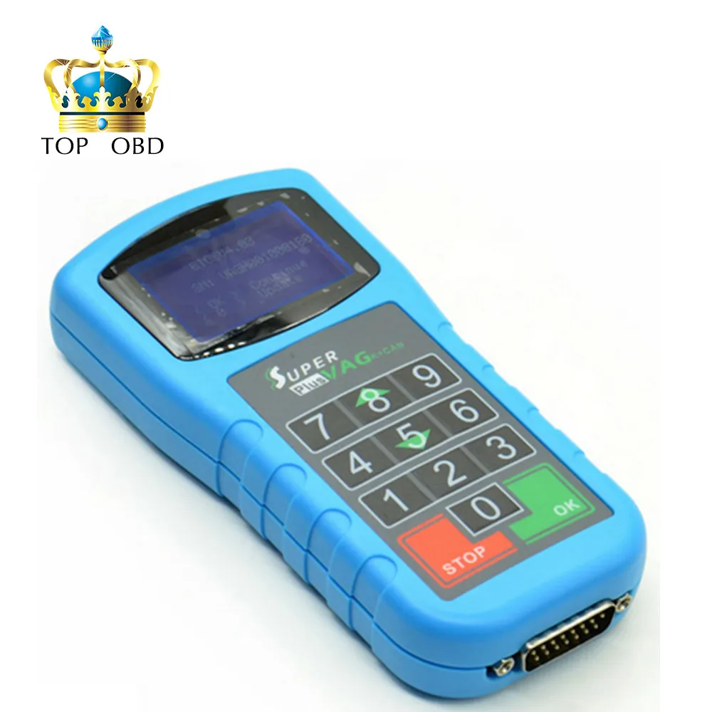 New Arrival Super VAG K CAN Plus 2.0 Diagnosis Mileage Correction Pin Code Reader Super VAG K+CAN Plus 2.0 High Quality