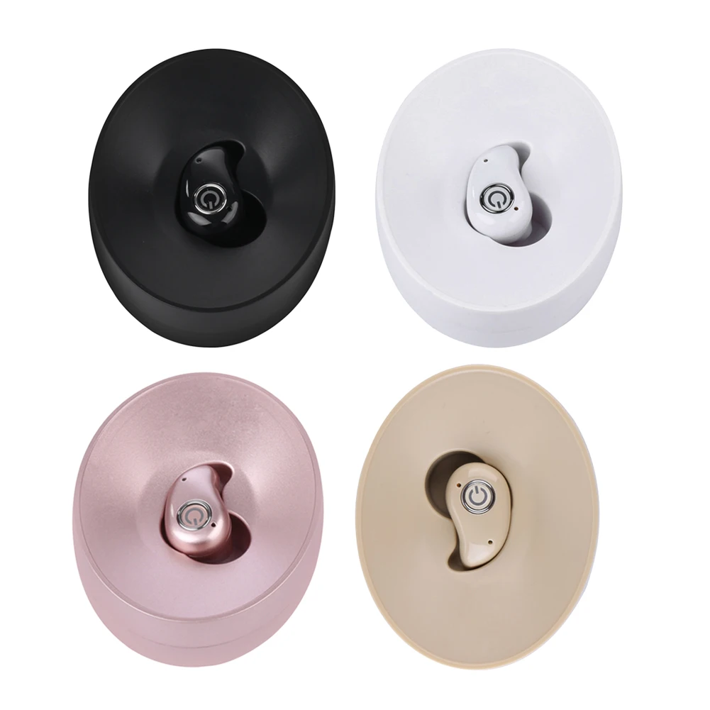 S600 Mini Wireless Bluetooth Earphone Bluetooth 4 1 Stereo HandsFree Earphones with 500mAh Charging Box for