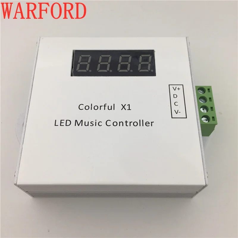 

DC5-24V Music X1/X2 Controller digital colorful WS2812B WS2811 WS2813 6803 USC1903 IC Digital Addressable LED Strip 1000 Pixels