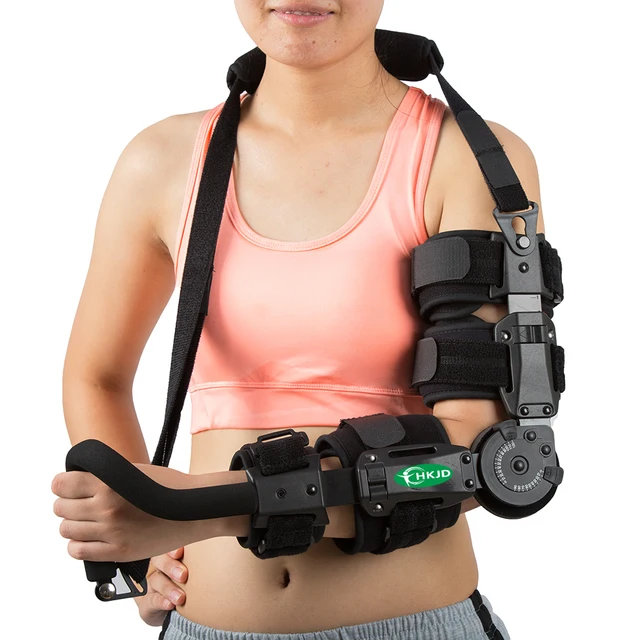 Buy Free Size ROM Elbow Brace, Hinged Elbow Joint