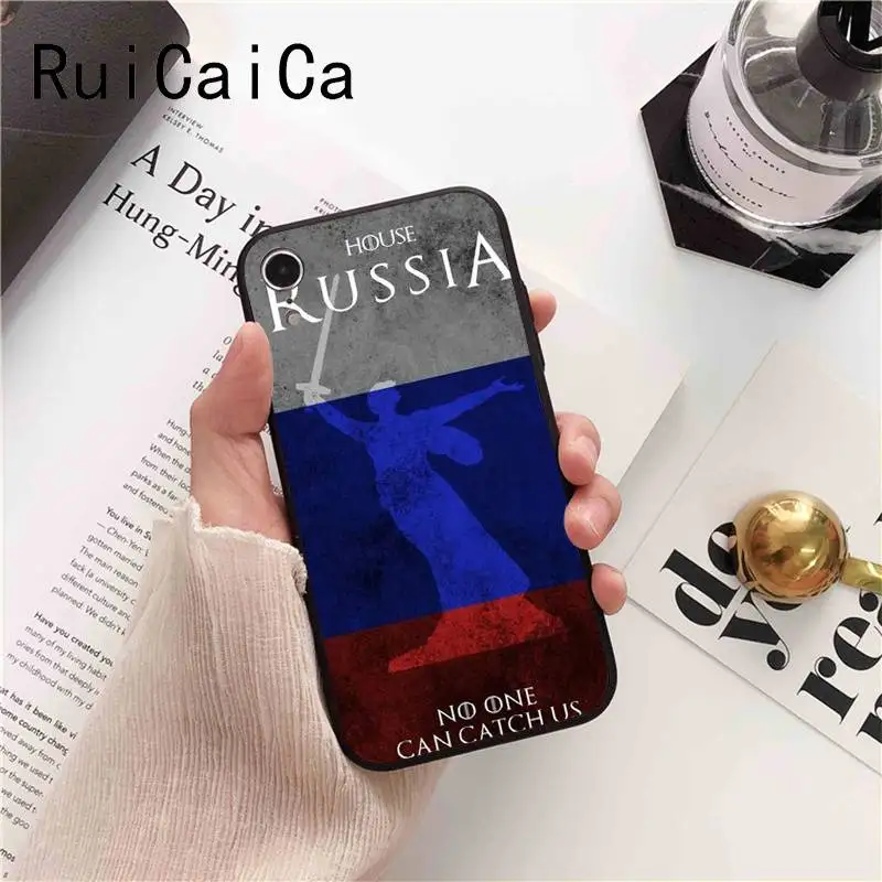 Russian flag national emblem