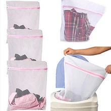 HOT 3 Sizes Underwear Clothes Aid Bra Socks Laundry Washing Machine Net Mesh Bag 91V8