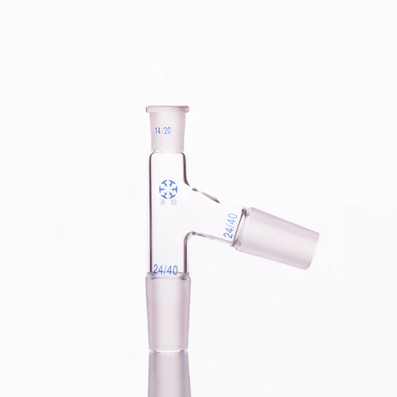 75 degree distillation head,Top ground mouth 14/20,Down joint 24/40,Side joint 24/40