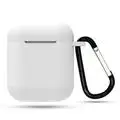1 1 шт. 14 видов цветов для Airpods Bluetooth наушники Hardset с коробкой анти-плащ-ветровка крюк чехол с подвесной пряжкой Наушники Аксессуары - Цвет: 1
