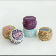 1pcs Europe type style Tea caddy receive box candy storage box wedding favor tin box cable organizer container household