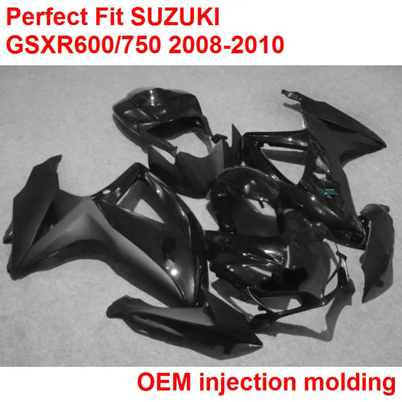 Unpainted White Fairing Kit For Suzuki GSXR600/750 2008-2010 ABS Injection Mold