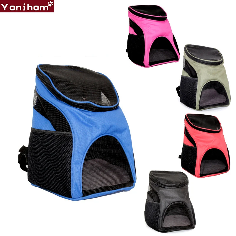 Собака Pet перевозчиков Cat уличная переноска для поездок Packbag Портативный Сетки Собака Сумки для маленьких собак Щенок Чихуахуа Yorki домашних животных