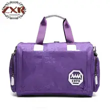 Повседневное нейлон унисекс портативный водостойкие сумки для мужчин и женщин сумка выходные путешествия на молни