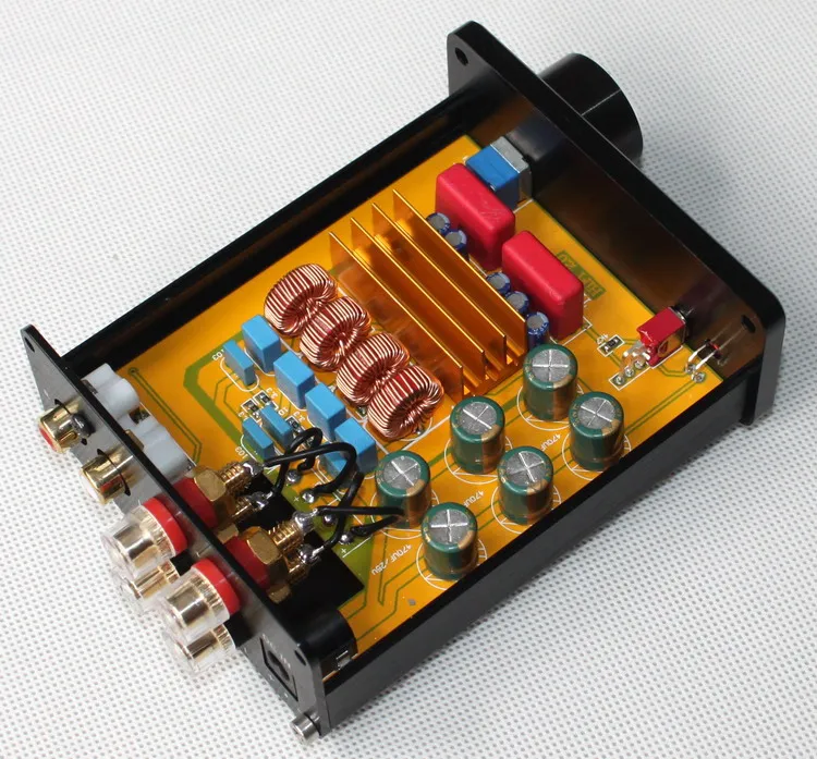 

YJHIFI GAO50 DC12-24V digital audio chip power amplifier sound good 2 channel output power 100w