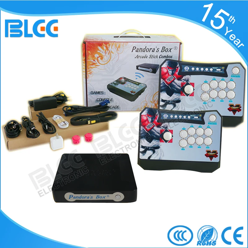 2018 new BLEE Arcade Console Wireless Stick Built in Pandora Box 4S 815 1 to PC PS3 XBOX360 Game free shipping | Спорт и развлечения