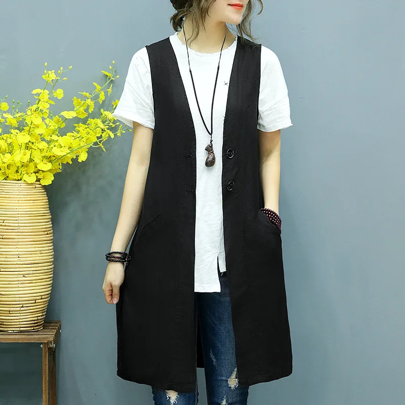 long line vest tops womens