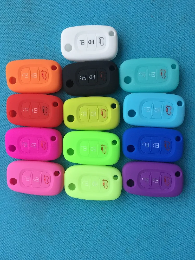 

Car Accessories Silicone Car Key Case Remote Keychain Shell Protector Cover For Benz Smart City Fortwo Forfour Roadster