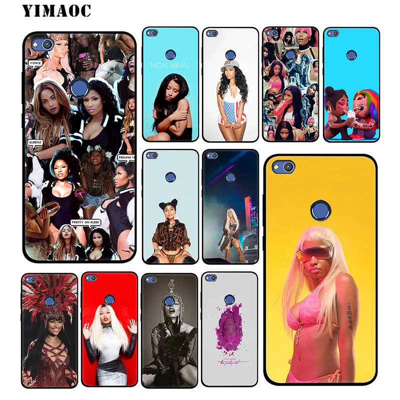 YIMAOC в стиле Nicki Minaj мягкий чехол для huawei Honor вид 20 10 8X8 8C 6A 7A 7X 7C Lite рro Y9 Y7 Y6 Prime 2018 2017 |