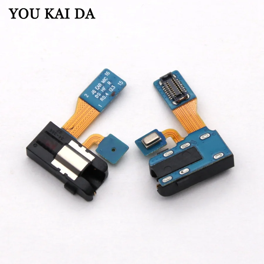 30PCS Earphone Audio Jack Headphone Socket Headset Port Flex Cable With Microphone For Samsung Galaxy J6 2018 J600F A6 2018
