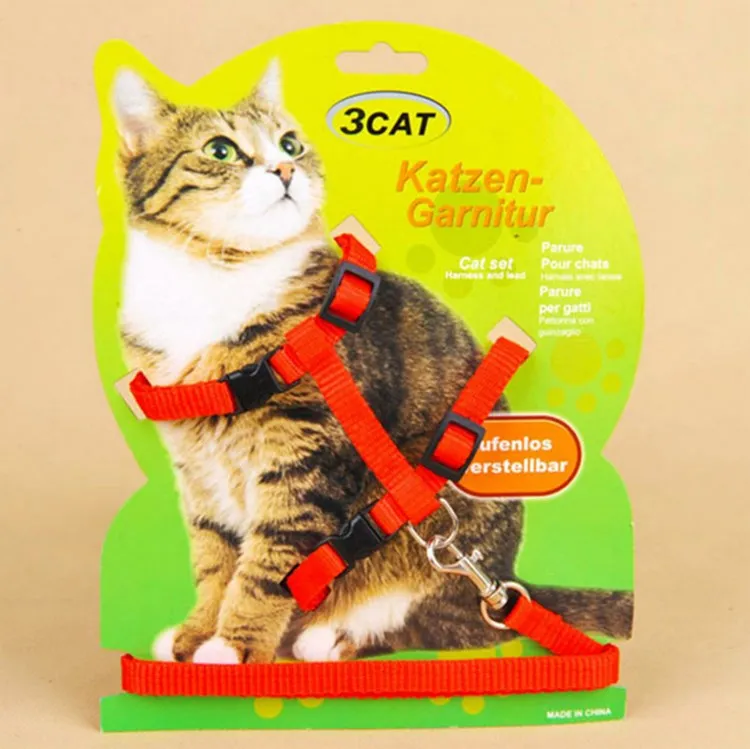 Простые и удобные жгут с бумажная упаковка Кошка Кот-образный суб-специальные поводки