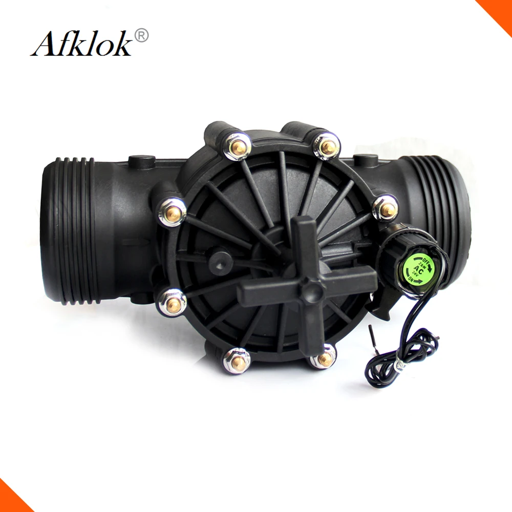 Соленоидный клапан низкого давления DN80 " 220VAC, нормально закрытый для орошения