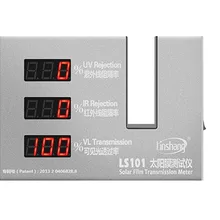 Тент окна Трансмиссия метр для стеклянной пленки 365nm UV 950nm ИК отклонение 550nm Видимый коэффициент пропускания света LS101