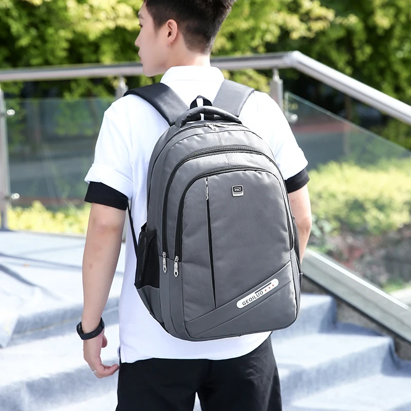 

New Business Laptop Backpacks Large Capacity College School Backpack Leisure Bagpack Travel Bag For Male mochila masculina 2019