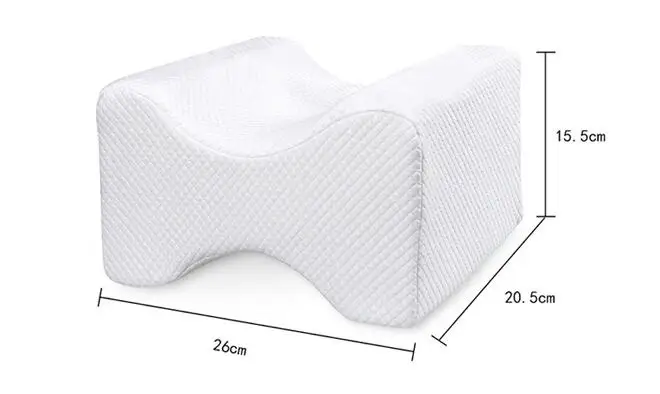 Memory Foam полиэфирные хлопковые ножные наволочки Расслабляющая Подушка сплошной цвет в форме кости