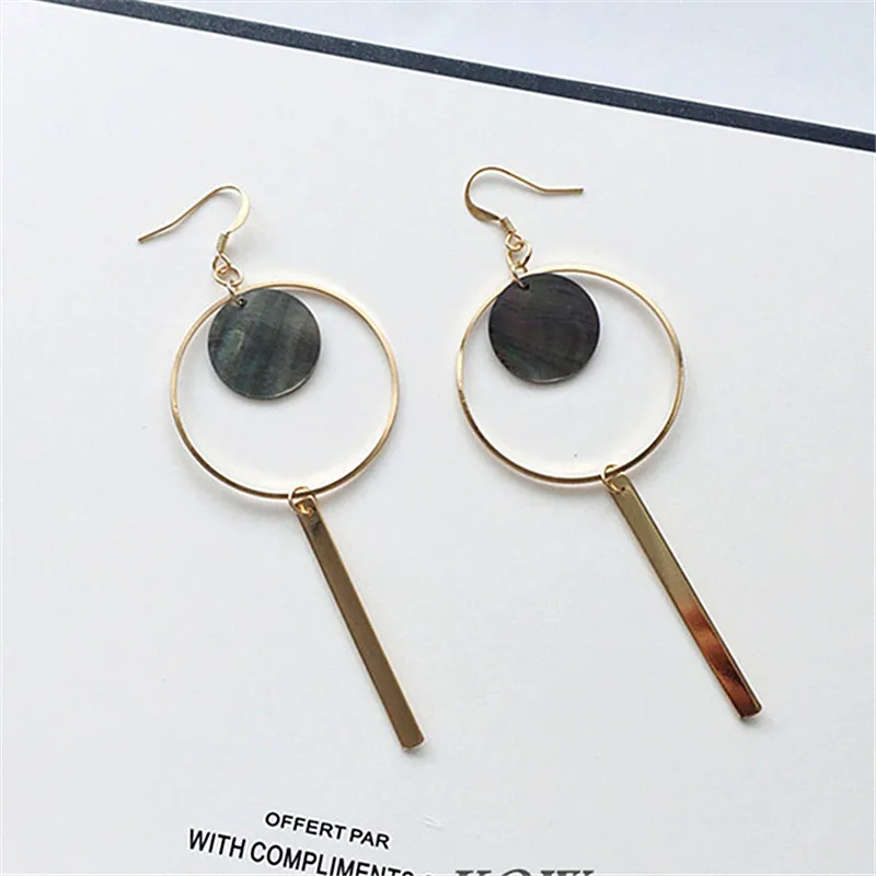 

Act the role ofing is tasted Simple natural shell earrings Female temperament of ancient ways earring long earrings wholesale