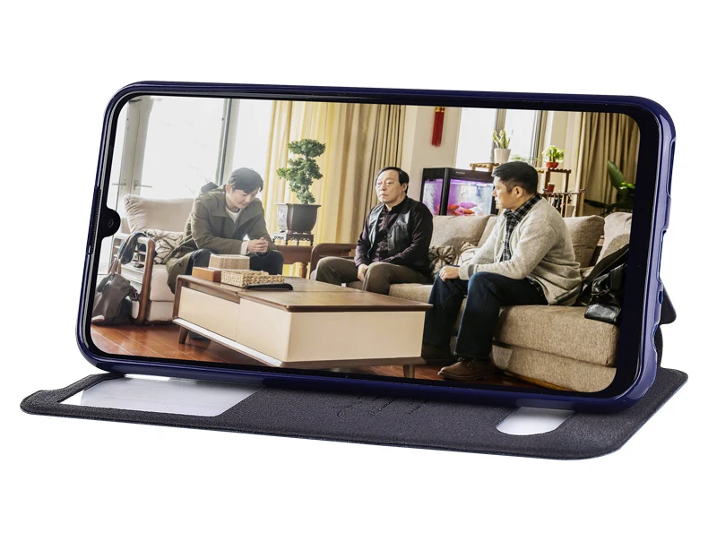 Для huawei Nova 4e чехол Nova4e роскошный вид окна флип стенд PU кожаный чехол для huawei Nova 4 телефонные сумки Чехлы Coque Nova4 4 e
