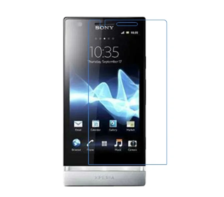 

High Clear Screen Protector For Sony Xperia J ST26i P LT22i S LT26i T LT30P V LT25i Premium PET Soft Glossy Film